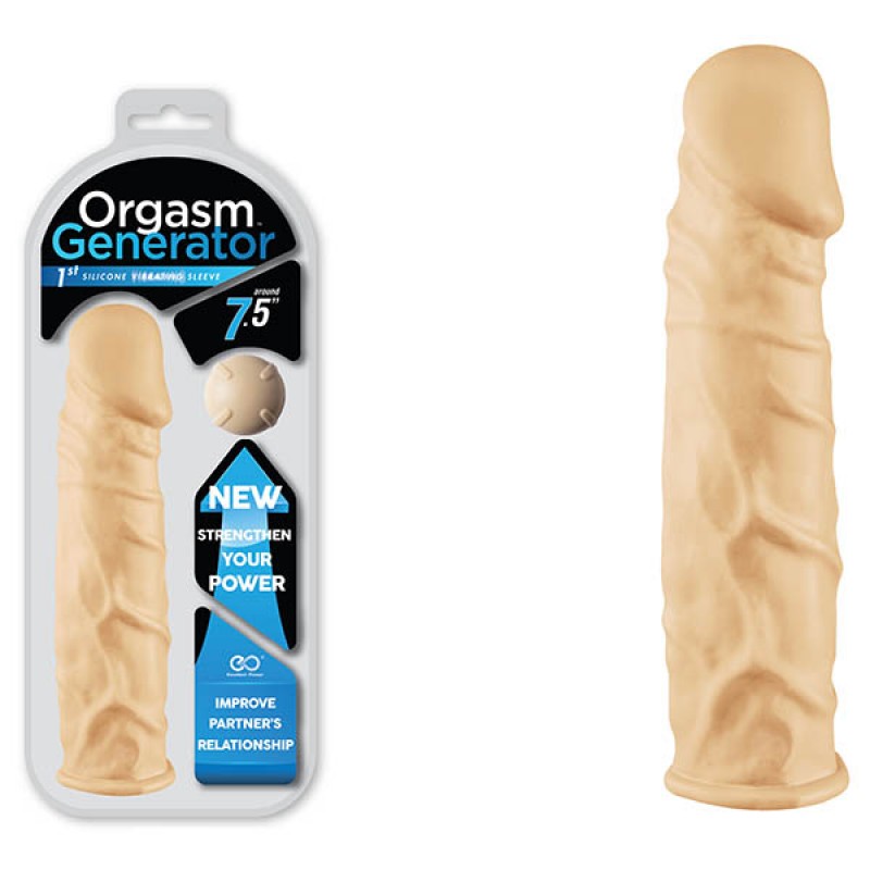 Orgasm Generator 7.5 Vibrating Sleeve Flesh The Hot Spot